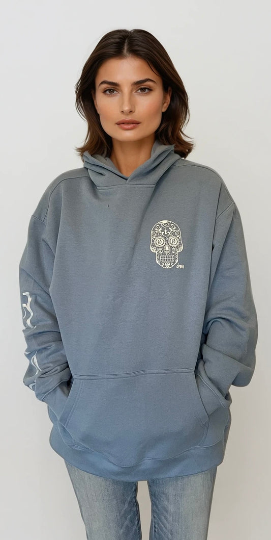 Ladies Hoodie - Sugar Skull