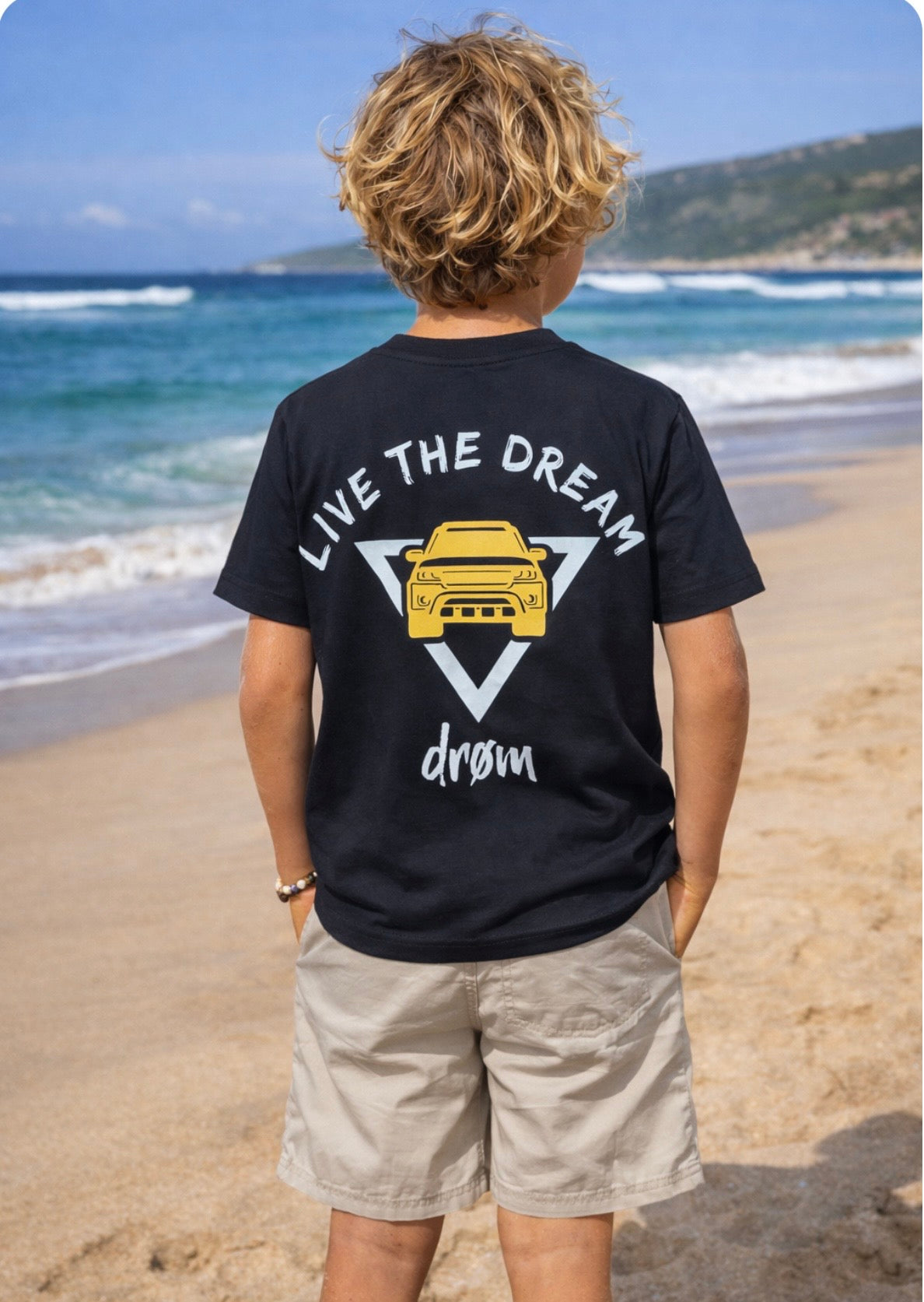 Kids and Teens Tee - Gold Ute