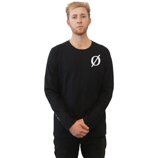 Mens Long Sleeve Tee drom Logo Design