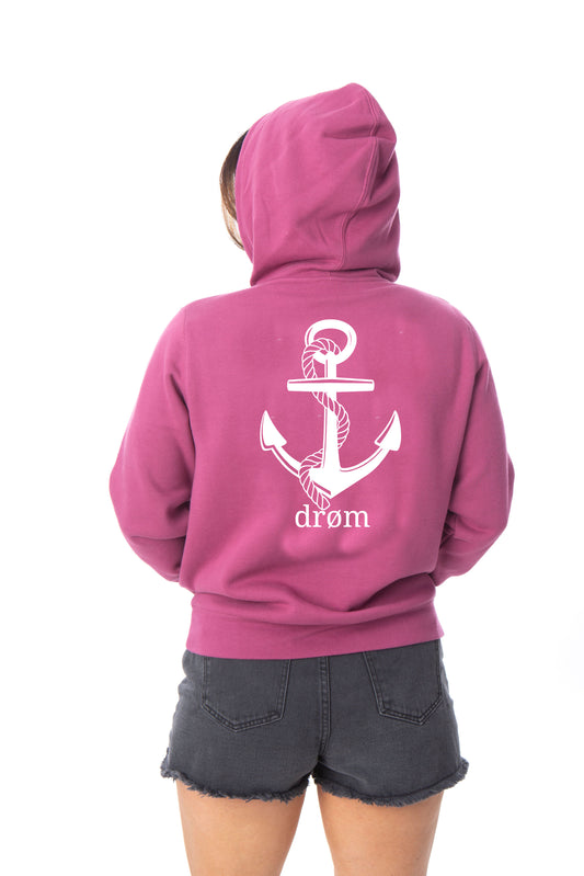 Womens Hoodie Anchor Design