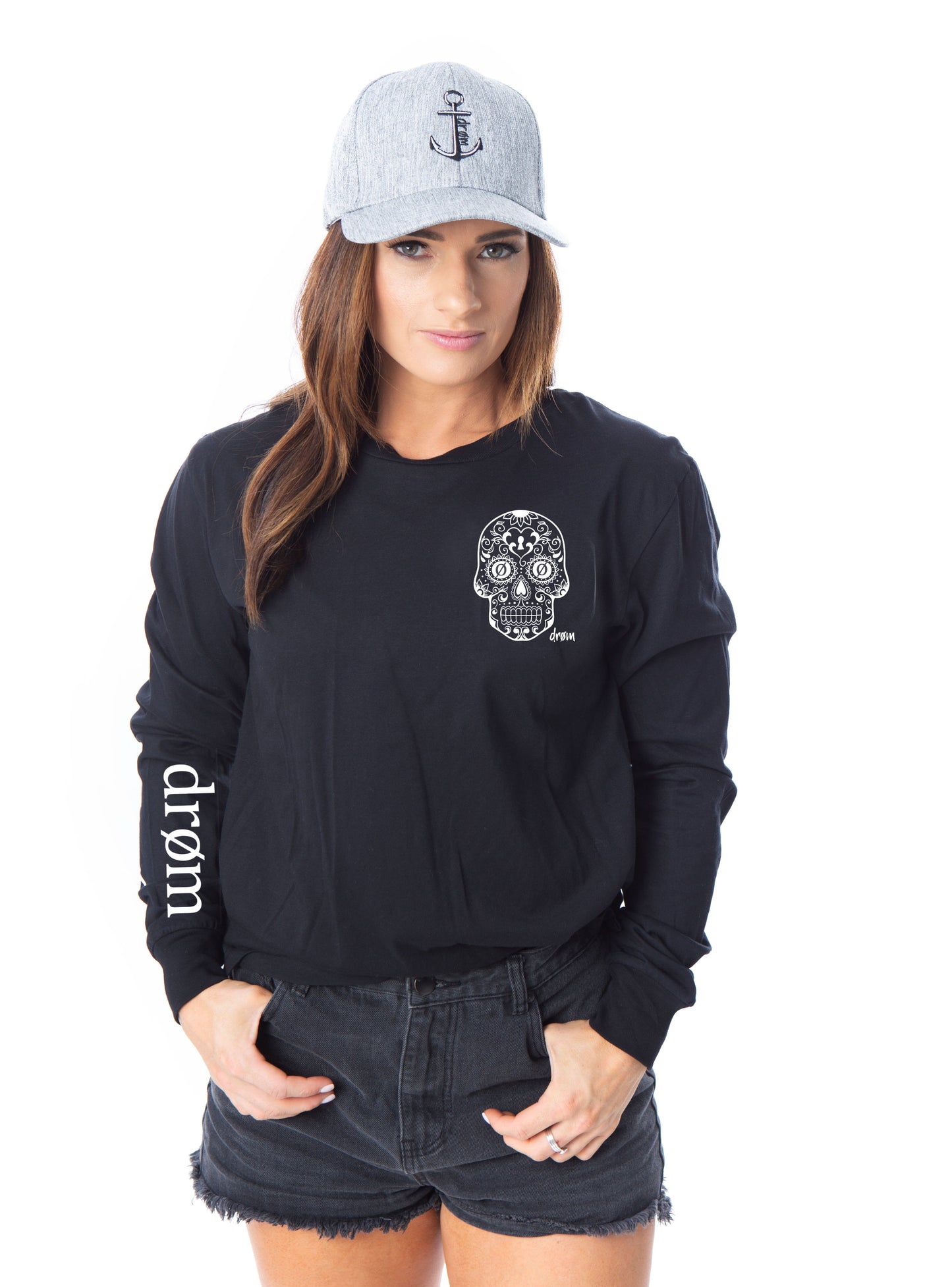 Ladies Long Sleeve - Sugar Skull