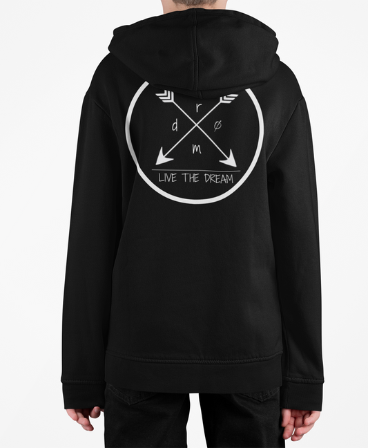 Kids Hoodie - Live the dream arrows