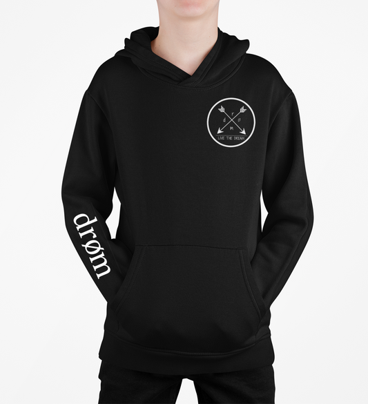 Kids Hoodie - Live the dream arrows
