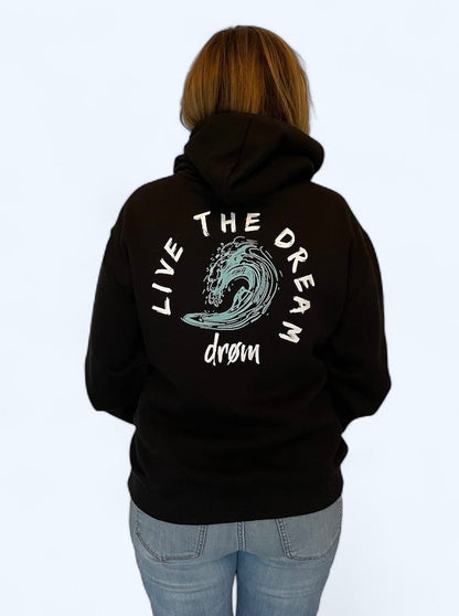Womens Hoodie The Wave Design