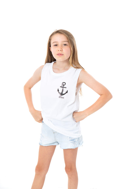 Girls Tank Anchor Design