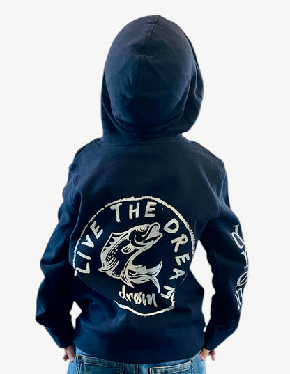 Kids Hoodie - White or Black Barra