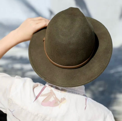 Kids Country Style Wool Hat
