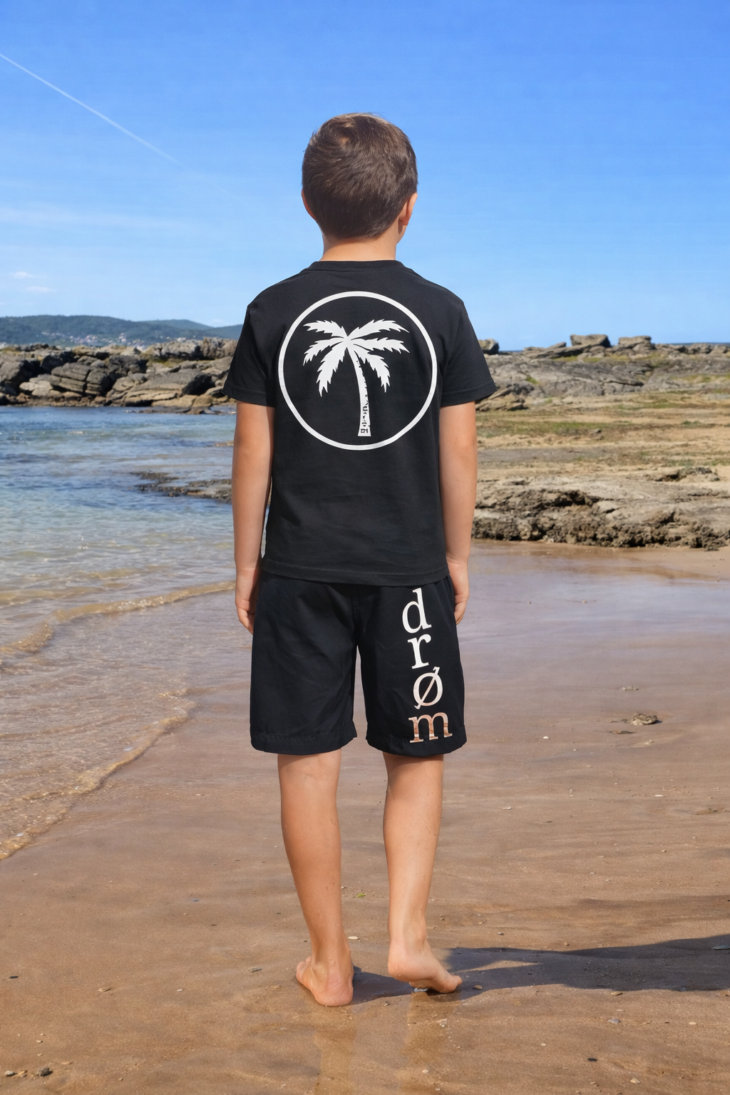 Kids Shorts Hang Loose Design