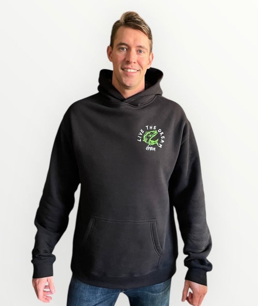 Hoodie - Green Barra design