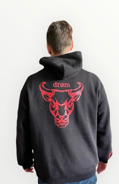 Mens Hoodie Red Bull Design
