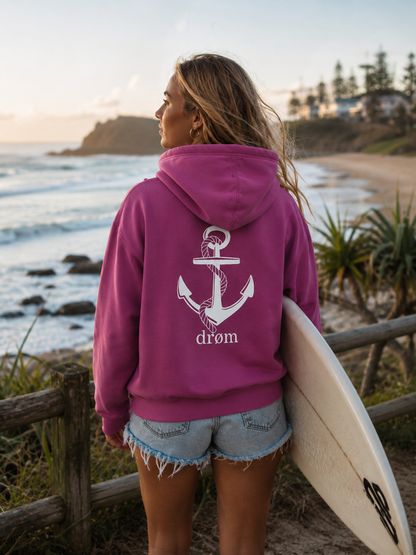 Womens Hoodie Anchor Design