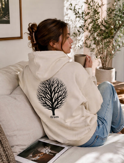 Womens Hoodie Tree of Life Design