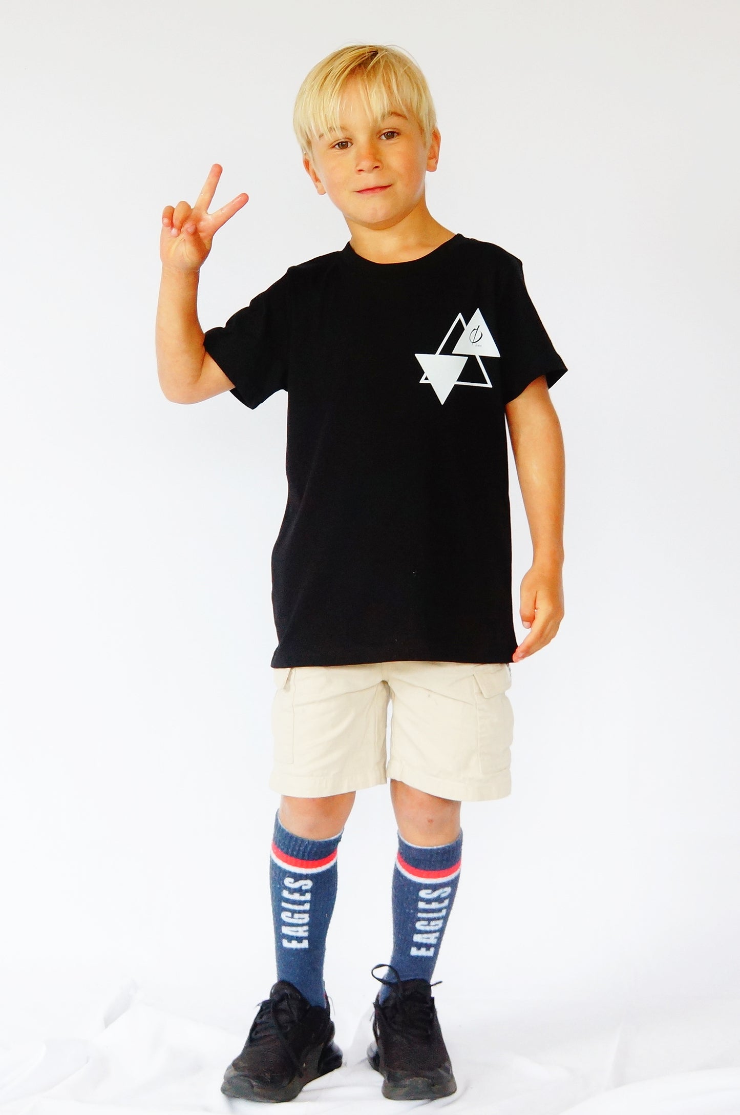 Kids Tee - Triple Triangle