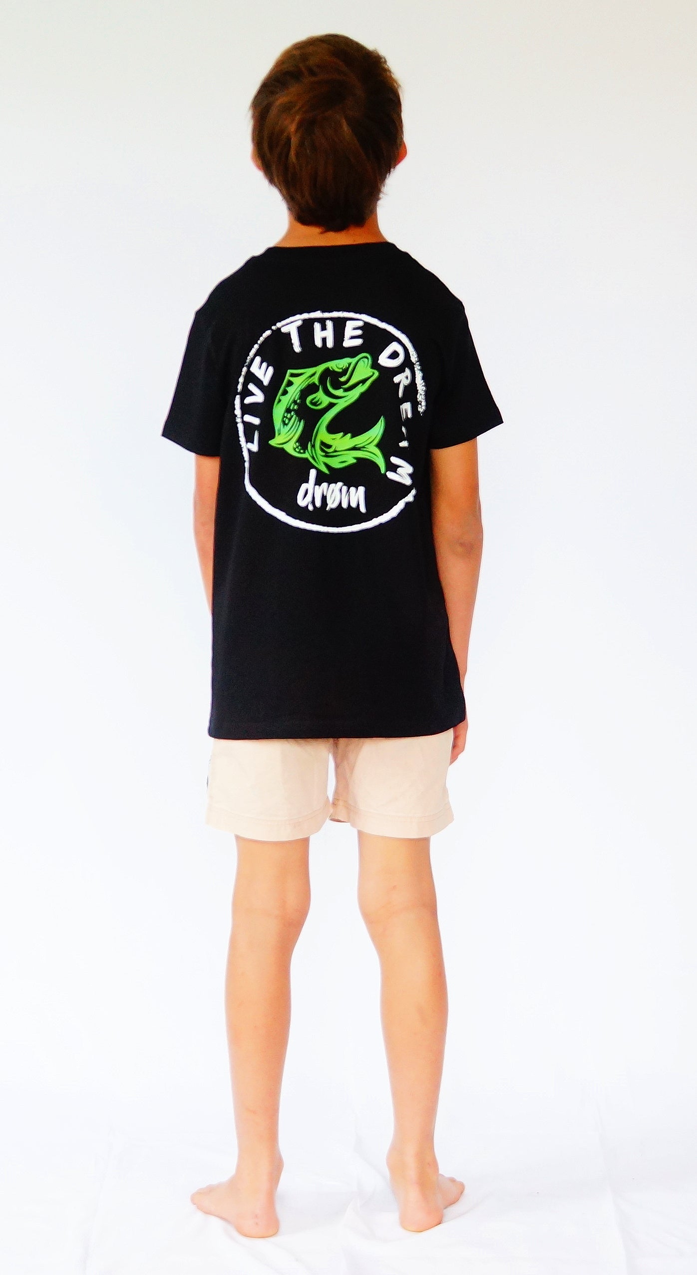 Kids Tee - NEW - Green Barra