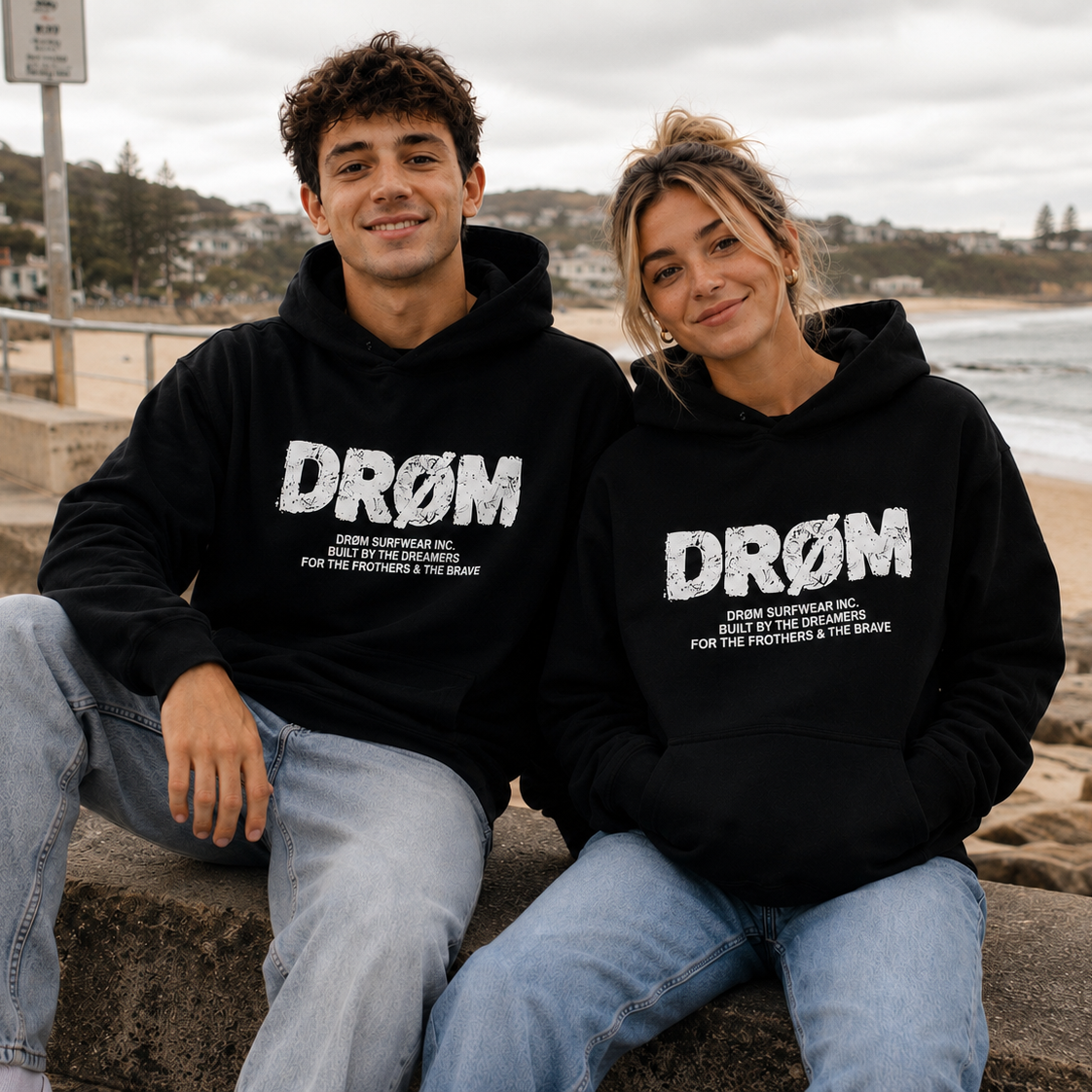 Womens Hoodie drøm Dreamer Design