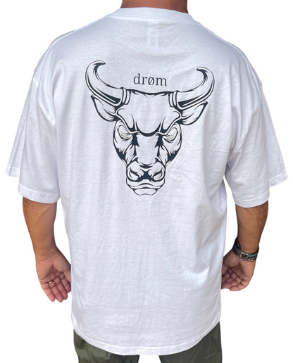 Mens Tee Oversize Bull Design