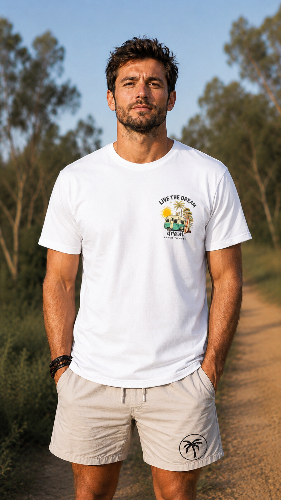 Men’s Tee - Caravan Design