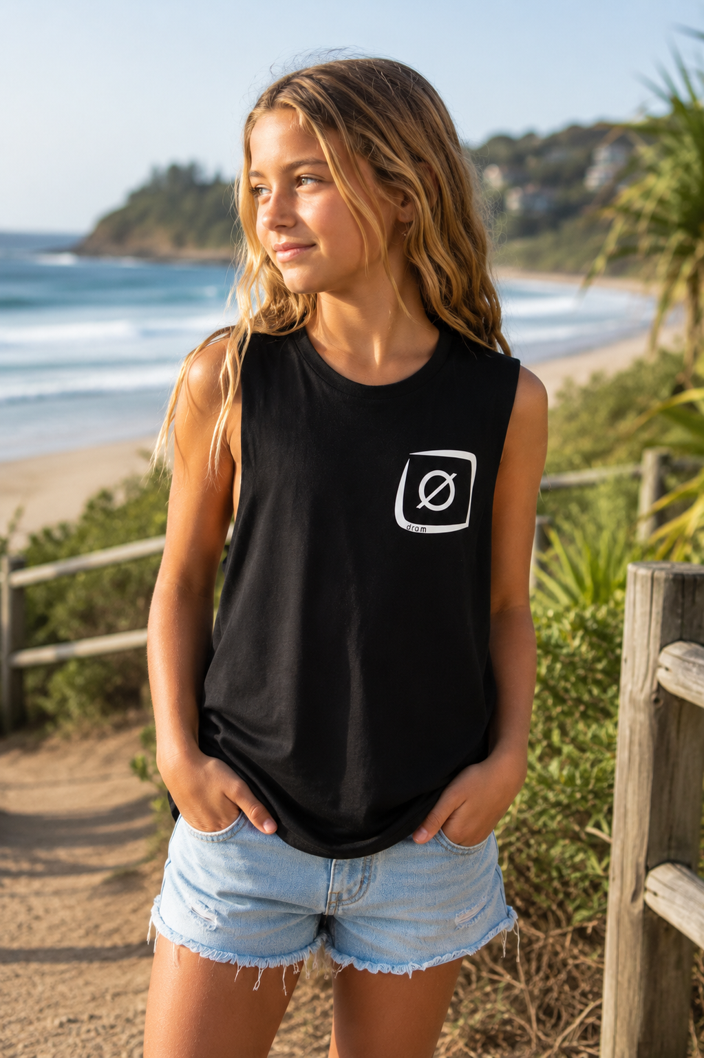 Girls Tank Box Logo Design