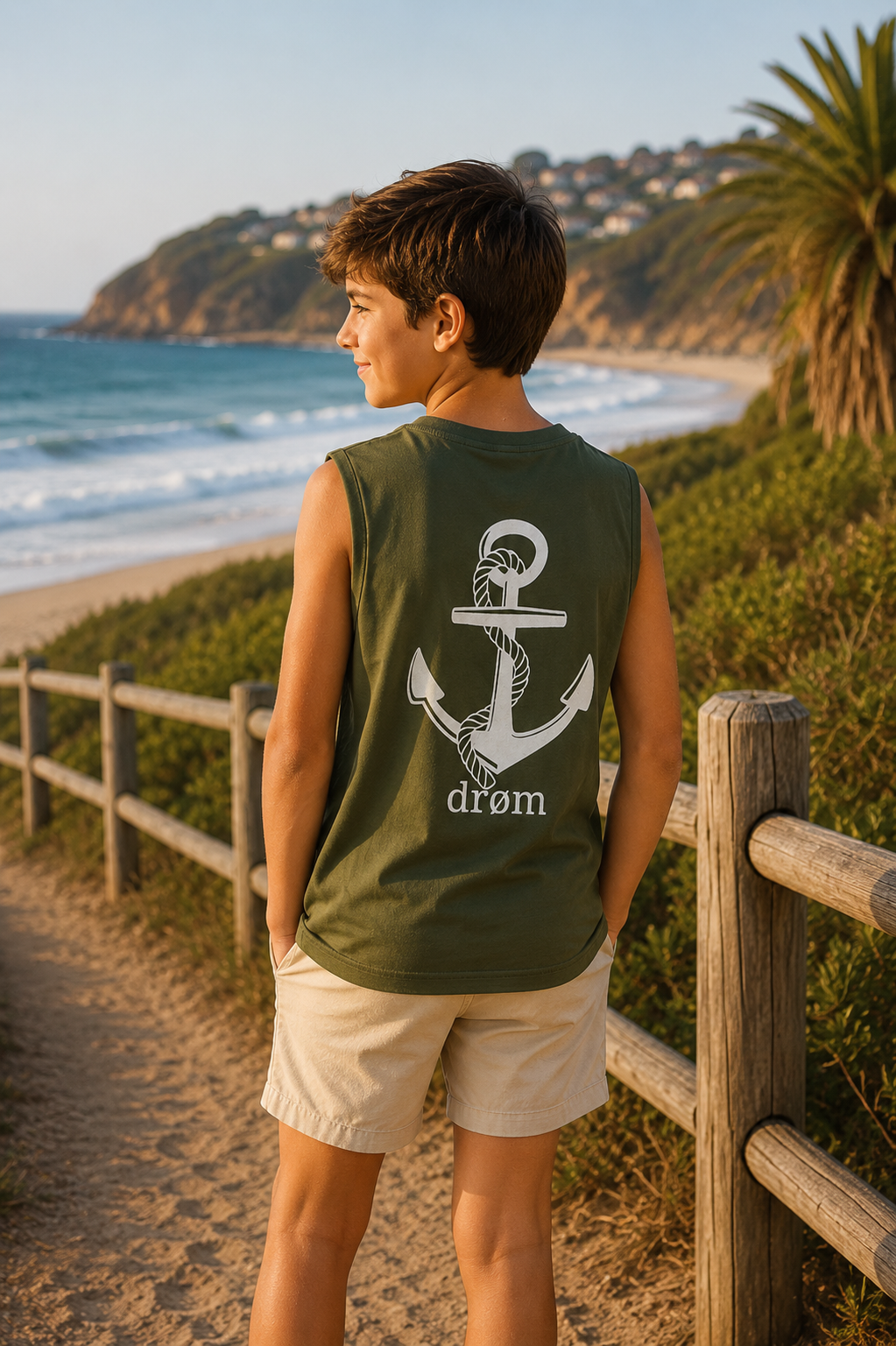 Boys Tank Anchor Design