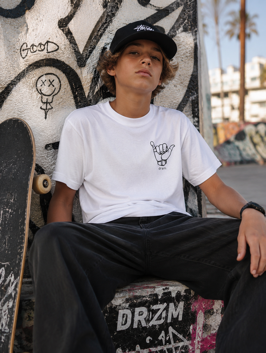 Kids Tee Hang Loose Design