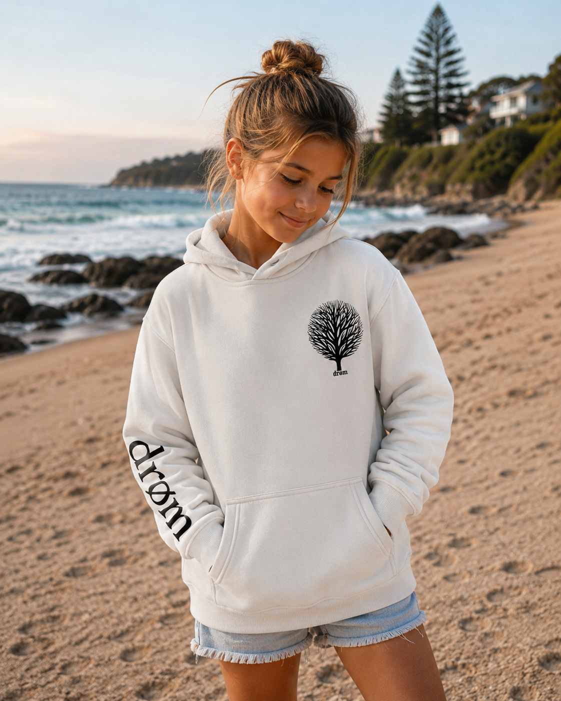 Girls Hoodie Tree of Life Design