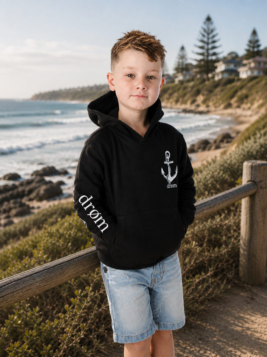 Boys Hoodie Anchor Design