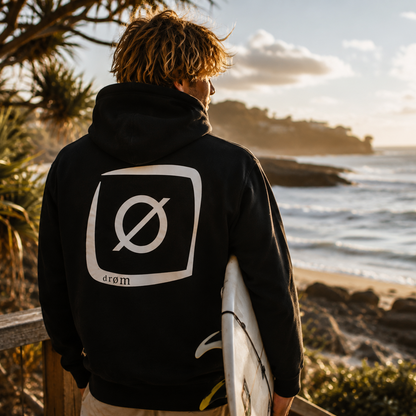 Mens Hoodie Box Logo Design