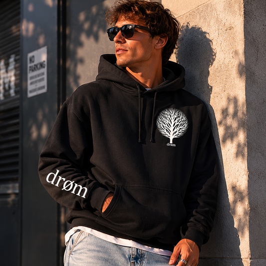 Mens Hoodie Tree of Life Design