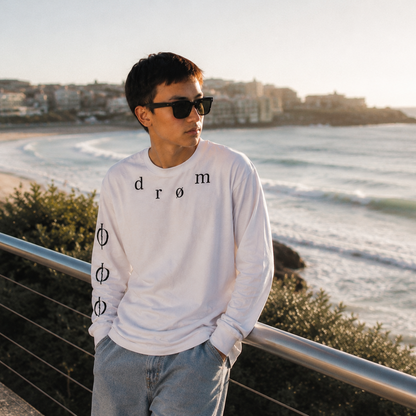 Kids Long Sleeve Tee drøm Neck Design