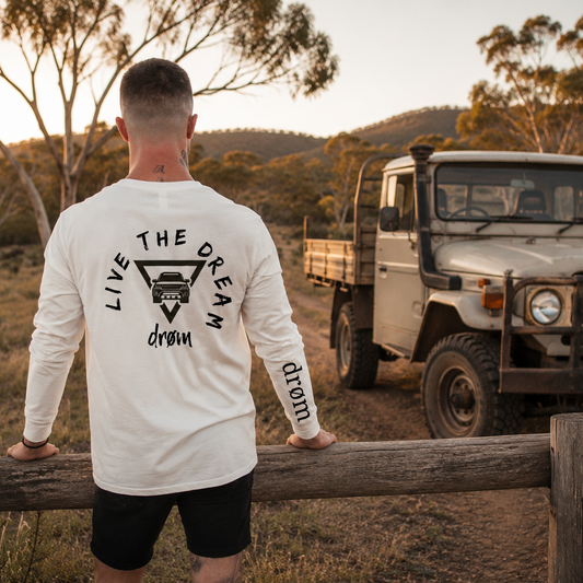 Mens Long Sleeve Tee The Ute Design