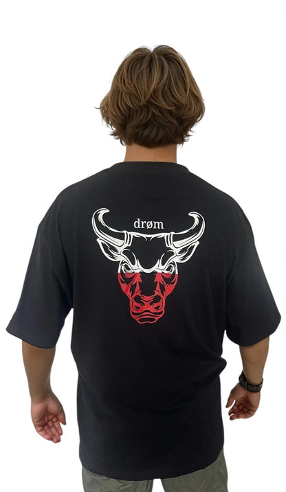 Mens Tee Oversize Red Bull Design