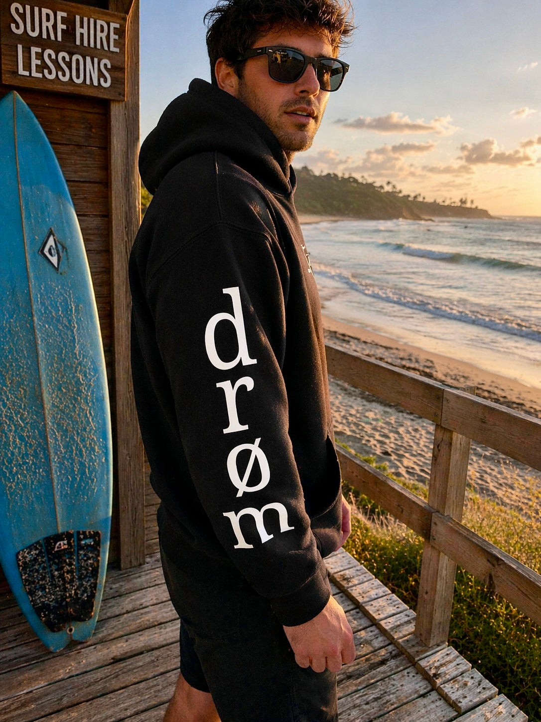Mens Hoodie OG East Coast drøm Design