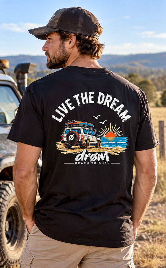 Men’s Tee -  Beach 4WD Design