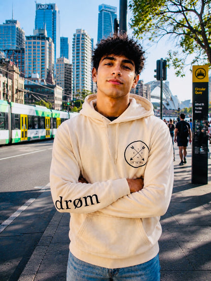 Mens Hoodie Arrows Design