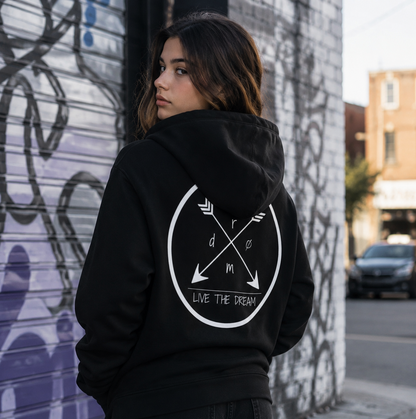 Kids Hoodie Live the Dream Arrows Design