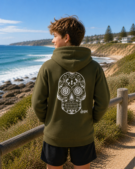 Kids Hoodie - Sugar Skull