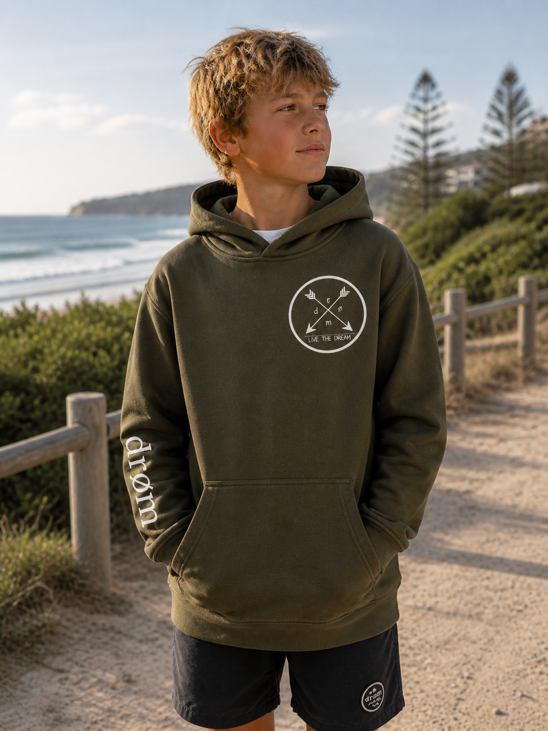Kids Hoodie Arrows Design