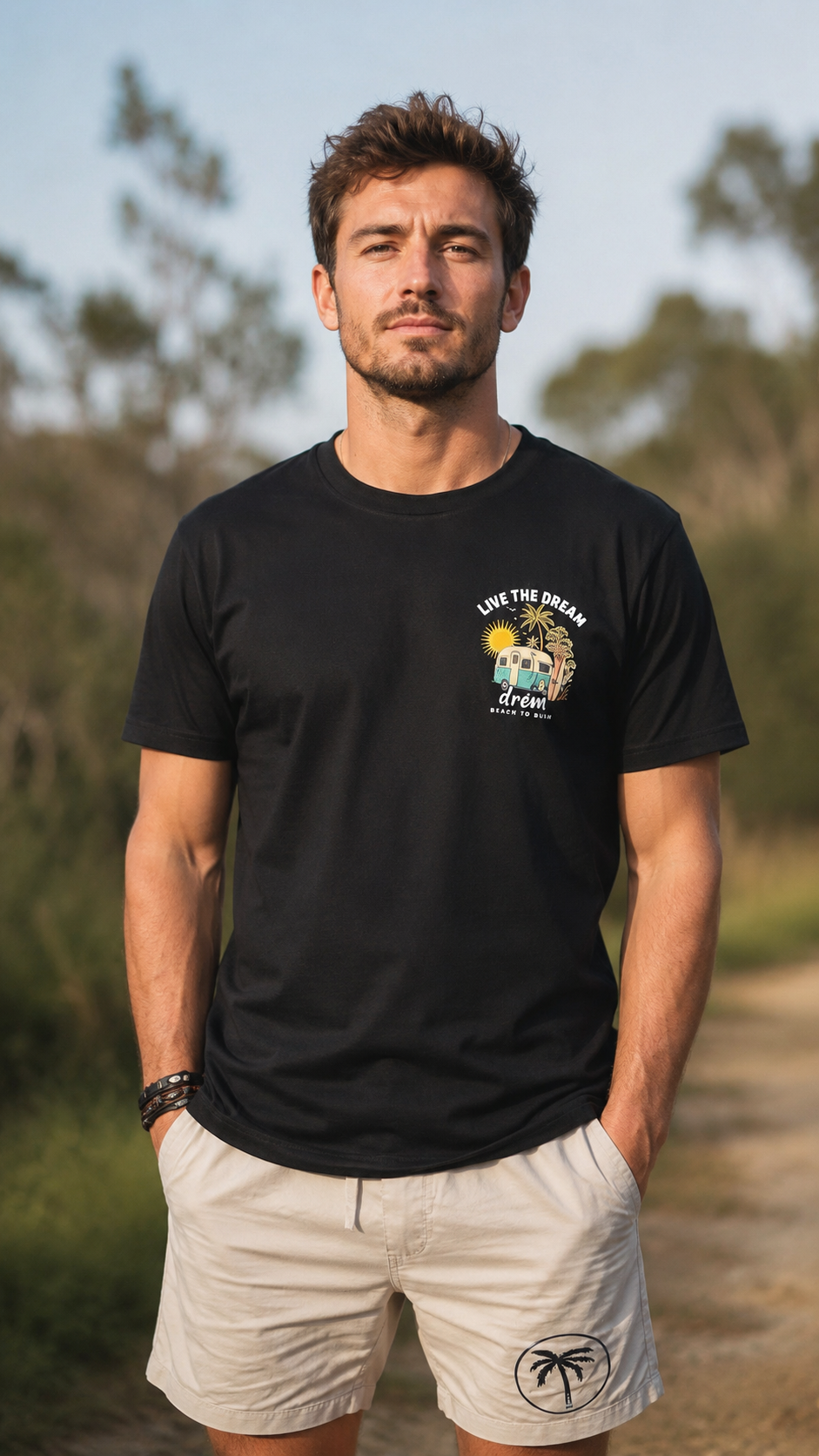 Men’s Tee - Caravan Design