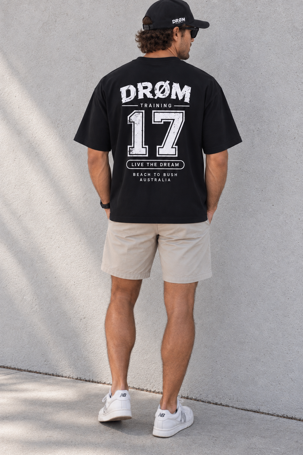 Mens Tee Oversized Number 17 drom Training.