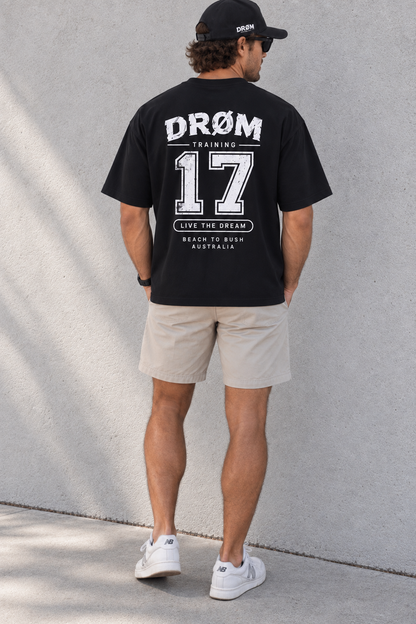 Mens Tee Oversized Number 17 drom Training.