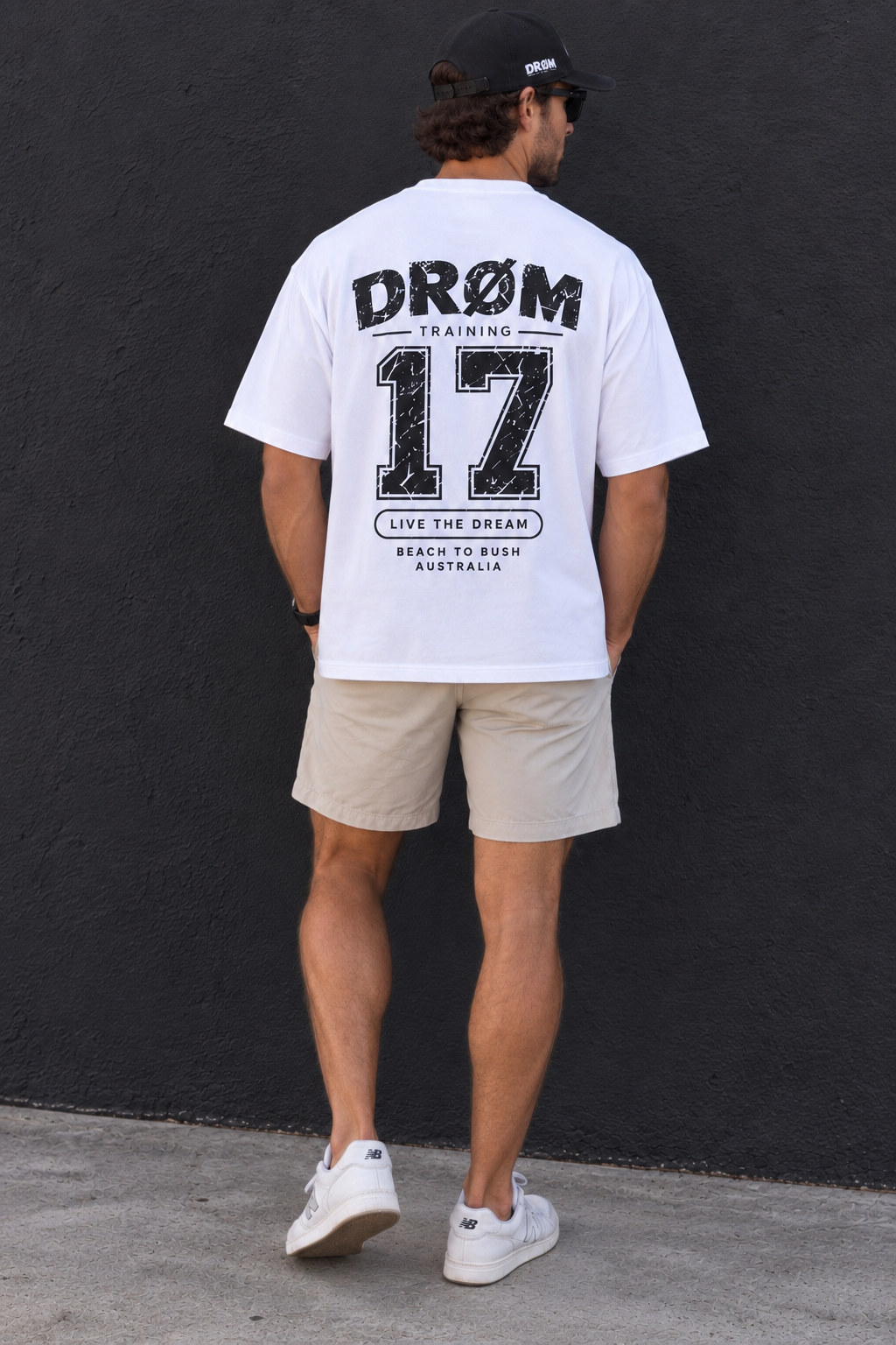 Mens Tee Oversized Number 17 drom Training.