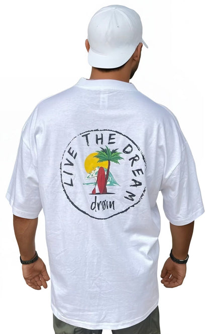 Mens Tee Oversize Island Design