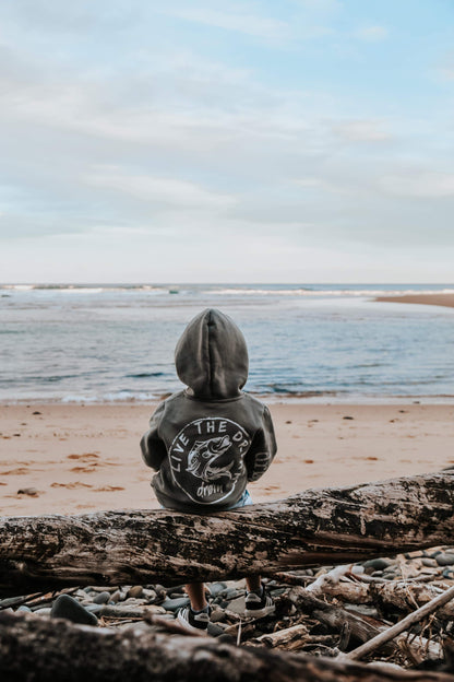 Kids Hoodie - White or Black Barra