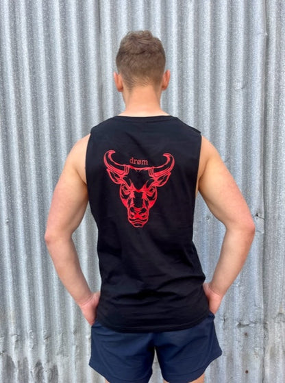 Mens Tank Red Bull Design