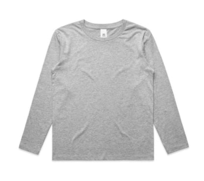 Girls Long Sleeve Tee Triple Triangle Design