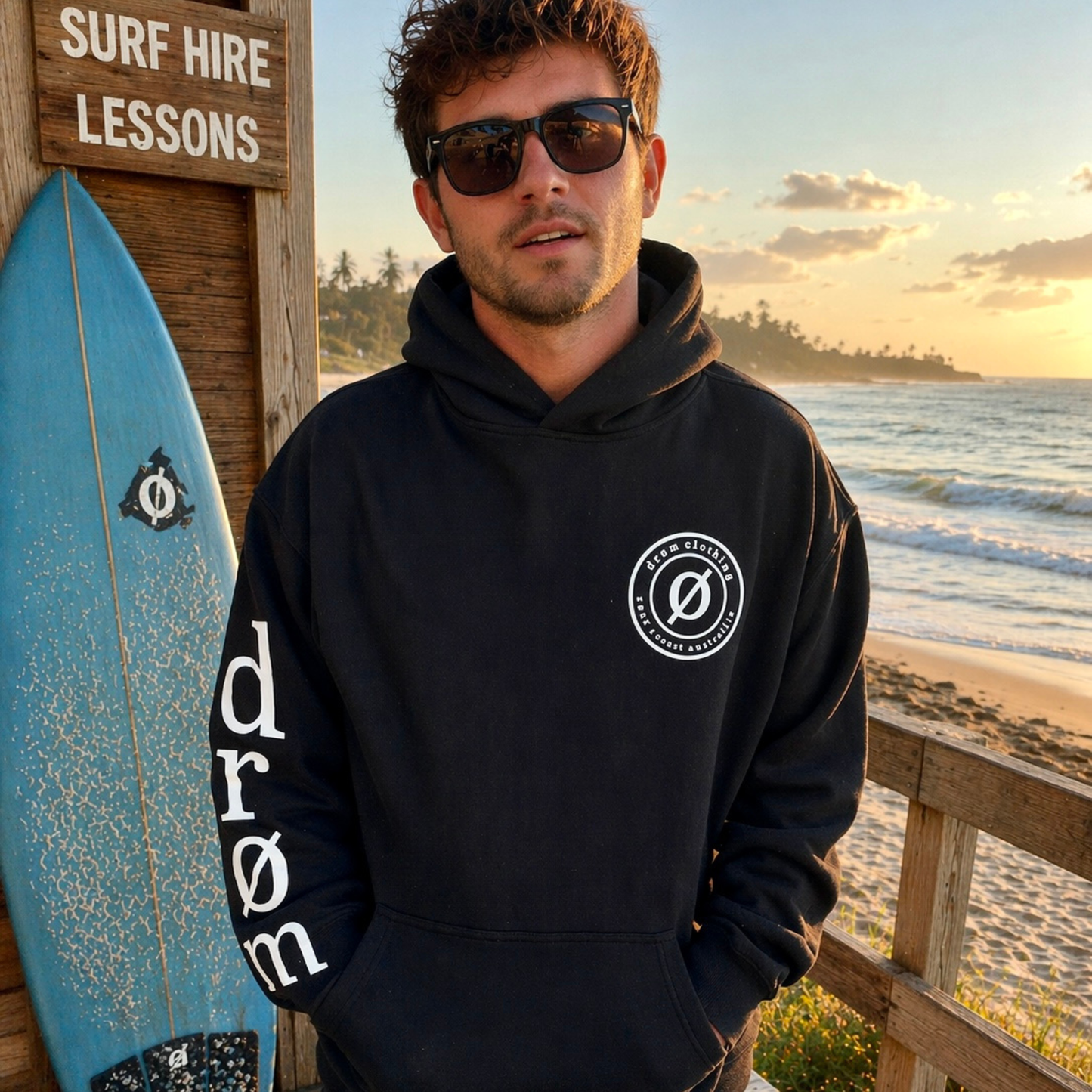 Mens Hoodie OG East Coast drøm Design