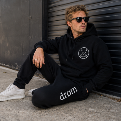 Mens Tracksuit drøm Arrows Black Top with Black Pants