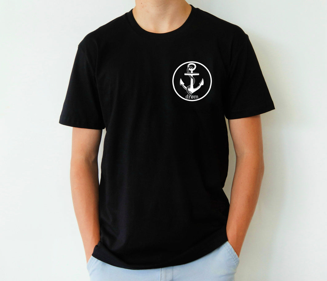 Anchor Black tee