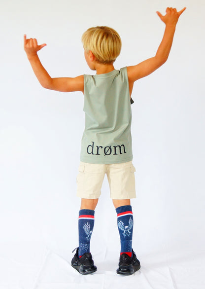 Kids Tank Hang Loose Design