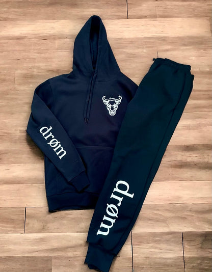 Tracksuit drøm Bull Black Top with Black Pants
